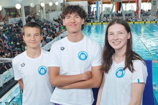 Drei ATS-Schwimmer schnuppern internationale Luft