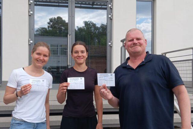 3 neue Wettkampfrichter